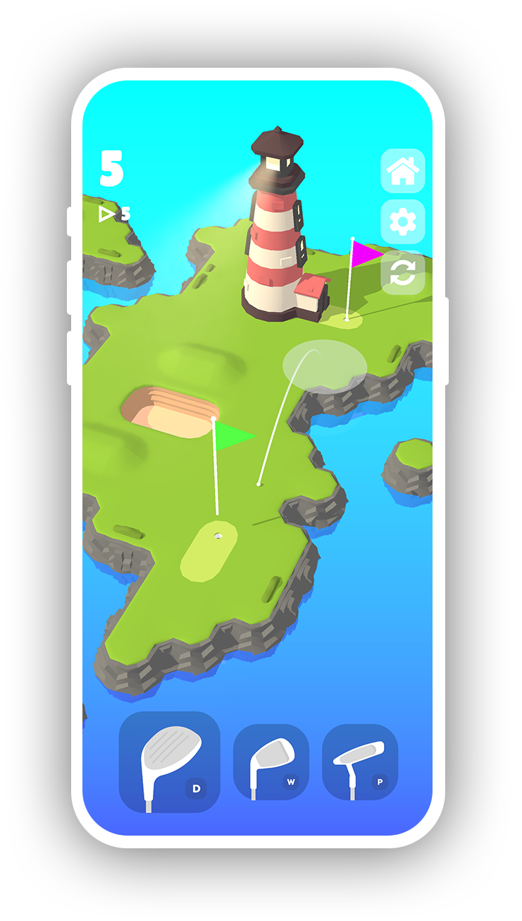 Coffee Golf gameplay mechanics